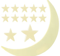4M Glow in the Dark Moon and 12 Stars, 05215
