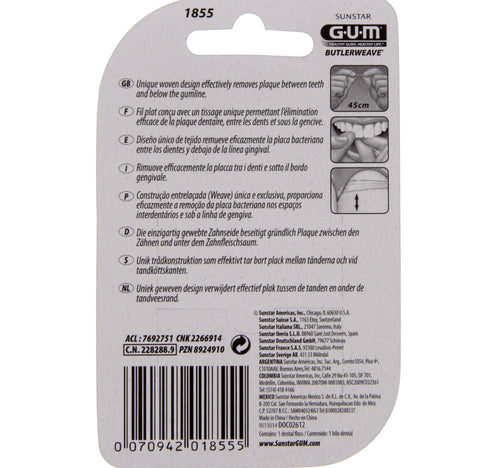 GUM Butlerweave Mint Waxed 55m