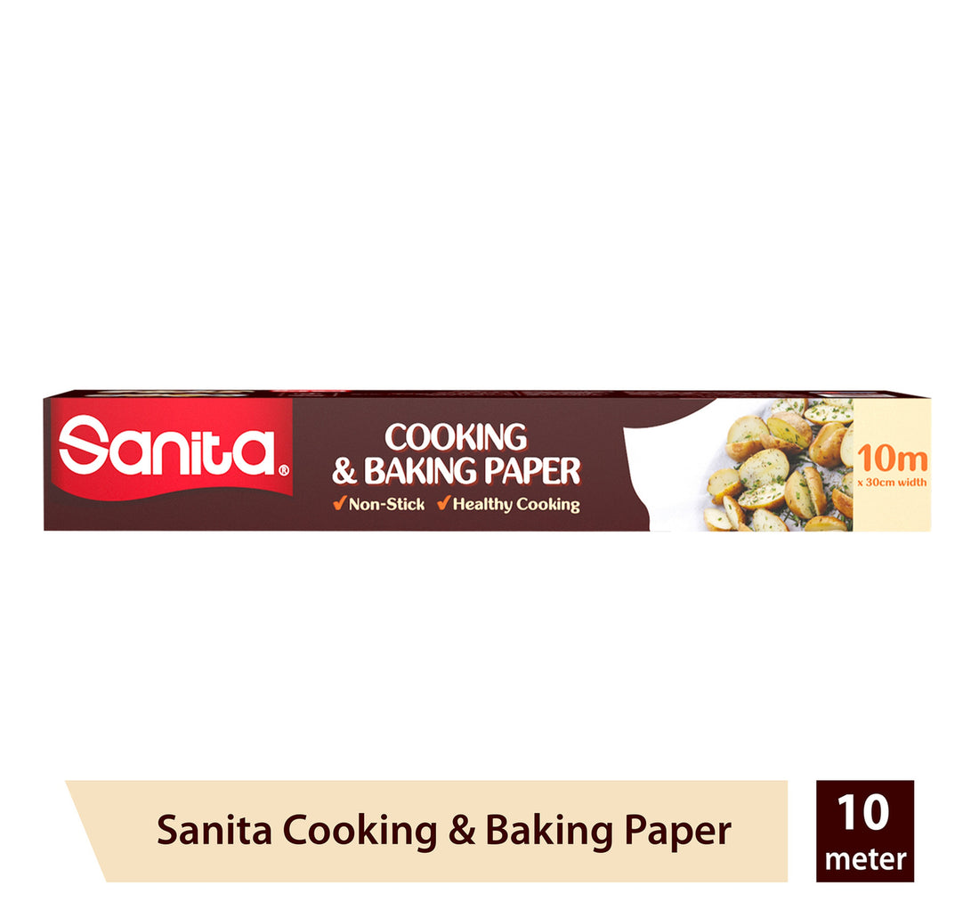 Sanita Cooking & Baking Paper Size: 30cm x 10m 1Roll