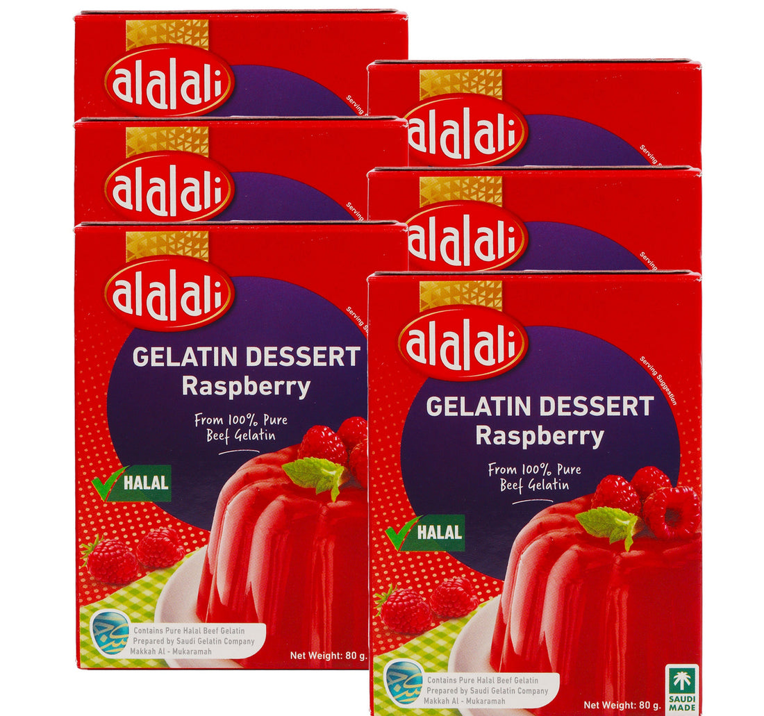 Al Alali Gelatin Dessert Value Pack 6 x 80 g