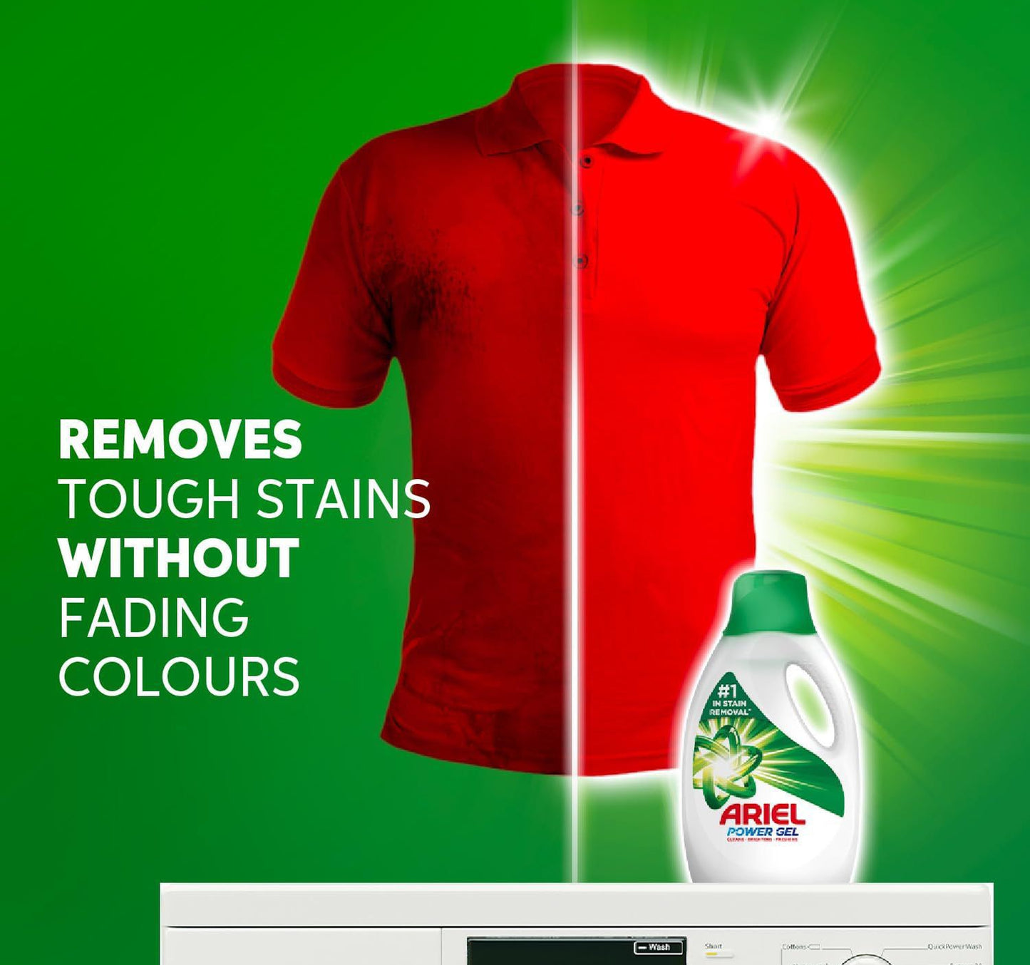 Ariel Power Gel Regular Value Pack 4 Litres