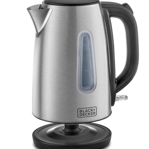 Black+Decker Stainless Steel Kettle JC450 1.7Ltr