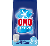 Omo Semi-Automatic Powder Laundry Detergent, Active 6 kg