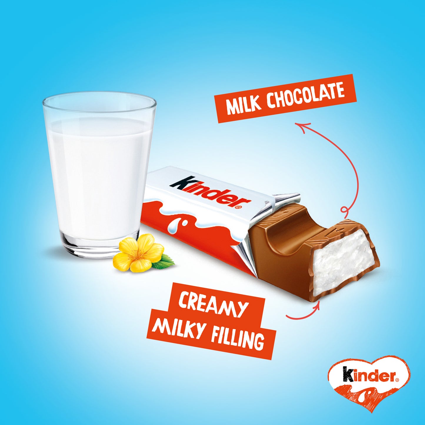 Ferrero Kinder Chocolate 8 pcs
