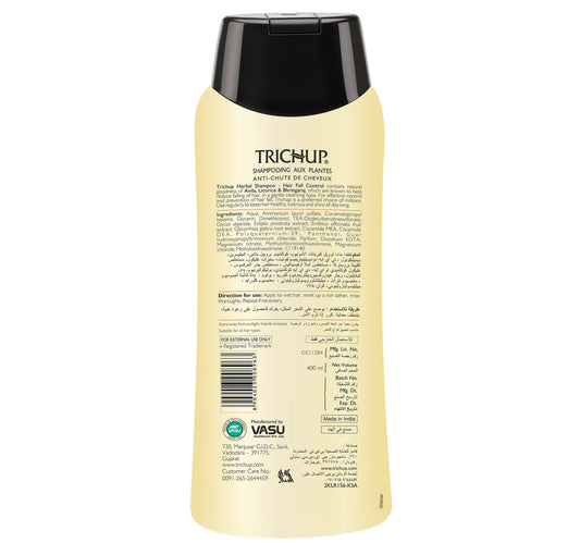 Trichup Herbal Shampoo Hair Fall Control 400 ml