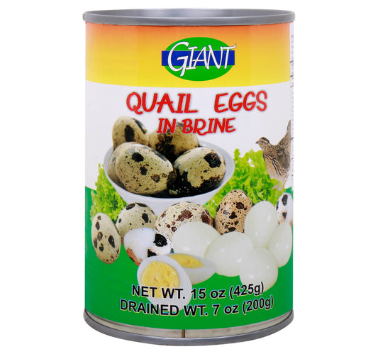 Giant Quail Eggs In Brine 425 g