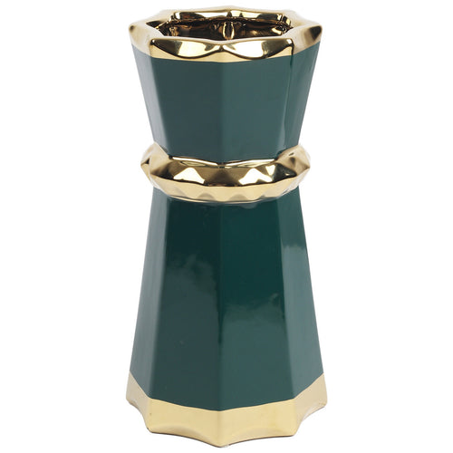 Maple Leaf Ceramic Flower Vase 8202B Assorted