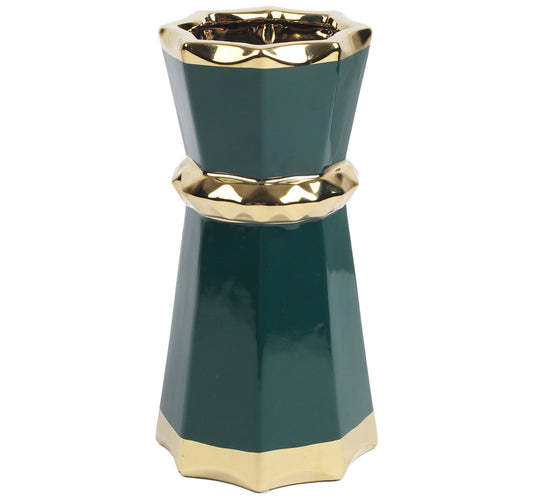 Maple Leaf Ceramic Flower Vase 8202B Assorted