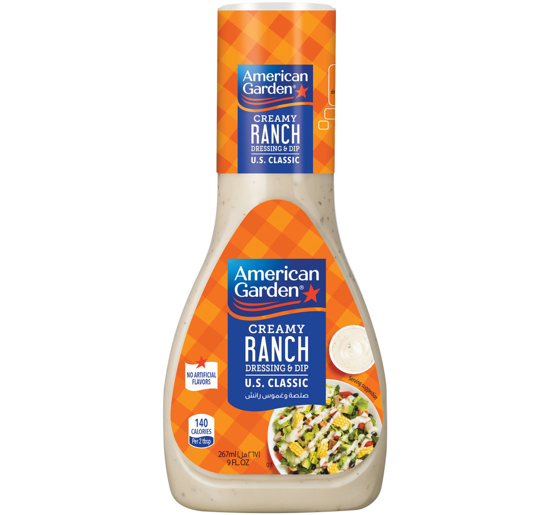 صلصة رانش خالية من الغلوتين من أميريكان جاردن 267 مل
