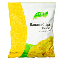 فاني شيبس الموز رباعي القطع 200 جم