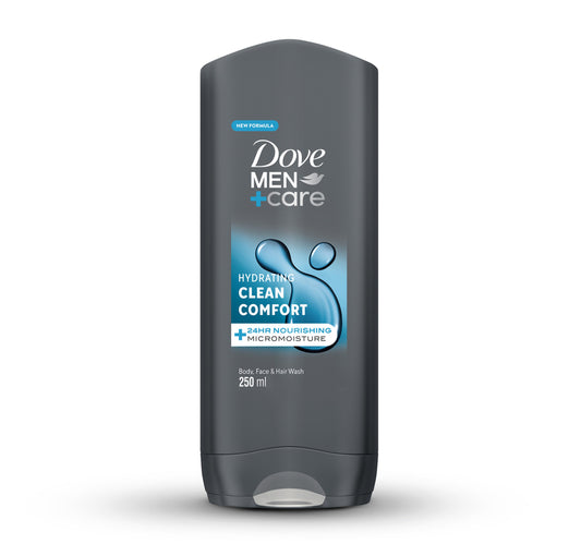 Dove Men+Care Shower Gel Clean Comfort 250 ml