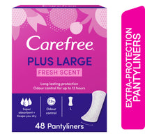 بطانات كيرفري اليومية برائحة منعشة كبيرة، 48 قطعة