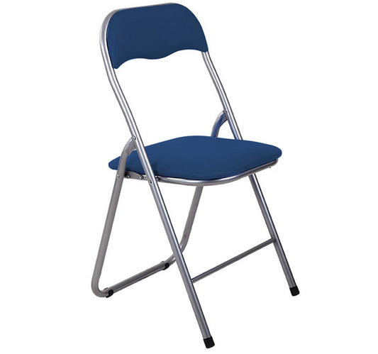 Maple Leaf Folding Chair, Blue, HPZ-39