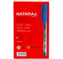 Nataraj Ballpoint Pens Surfer Blue 0.7mm 50 pcs