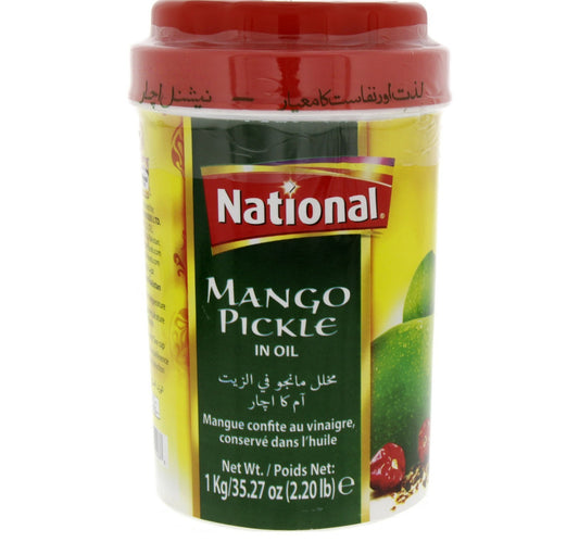 National Mango Pickle In Oil 1 kg