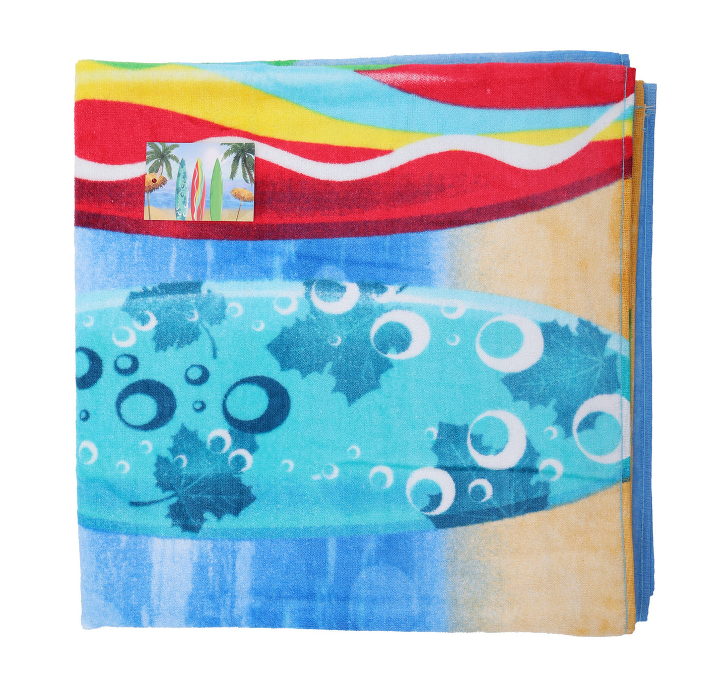 Maple Leaf Home Beach Towel Cotton Printed 70 x 140cm 04