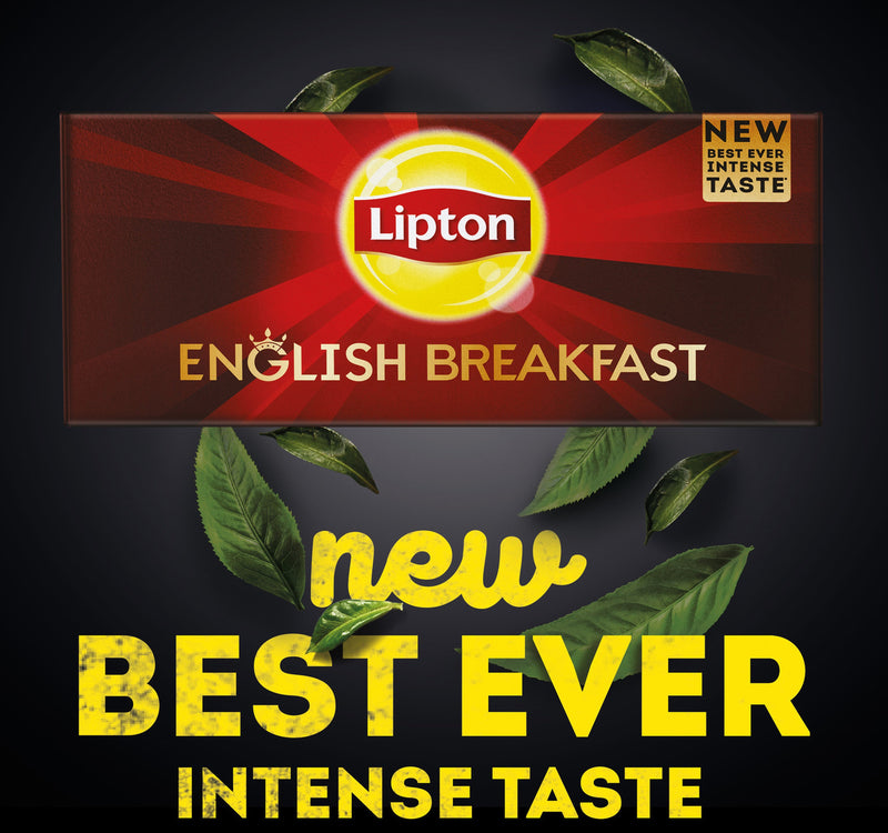 Lipton Black Tea English Breakfast Envelope 25 Teabags