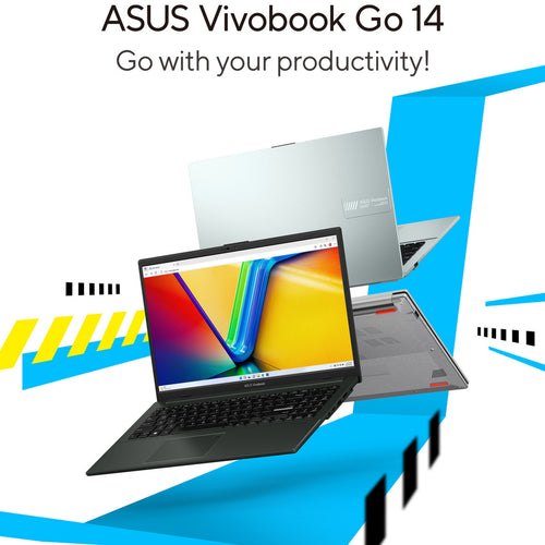 Asus 14 inches FHD Notebook, Intel Core i3-N305 Processor, 8 GB RAM, 256 GB SSD, Windows 11 Home, Silver, E1404GA-NK039W