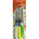 Prokut Kitchen Knife, 3 Pcs, 5 inches, Assorted, TR10013