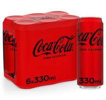 Coca-Cola Zero 6 x 330 ml
