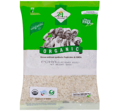 24 Mantra Organic Poha 500 g