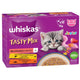 Whiskas Tasty Mix Junior Catfood Mix Of The Sea Collection In Jelly From 2-12 Months 12 x 70 g
