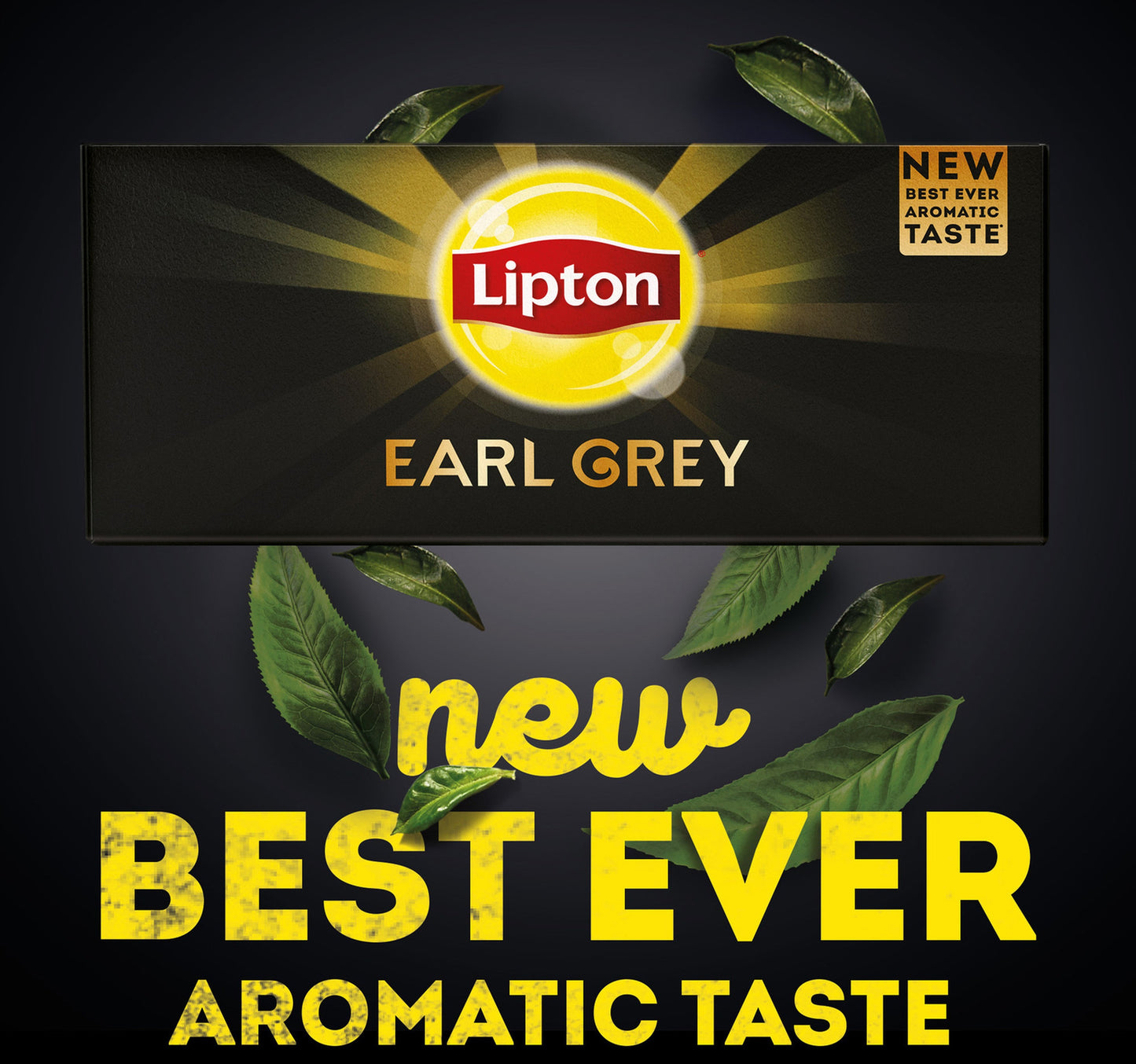 Lipton Earl Grey Bergamot Flavored Black Tea 50 Teabags