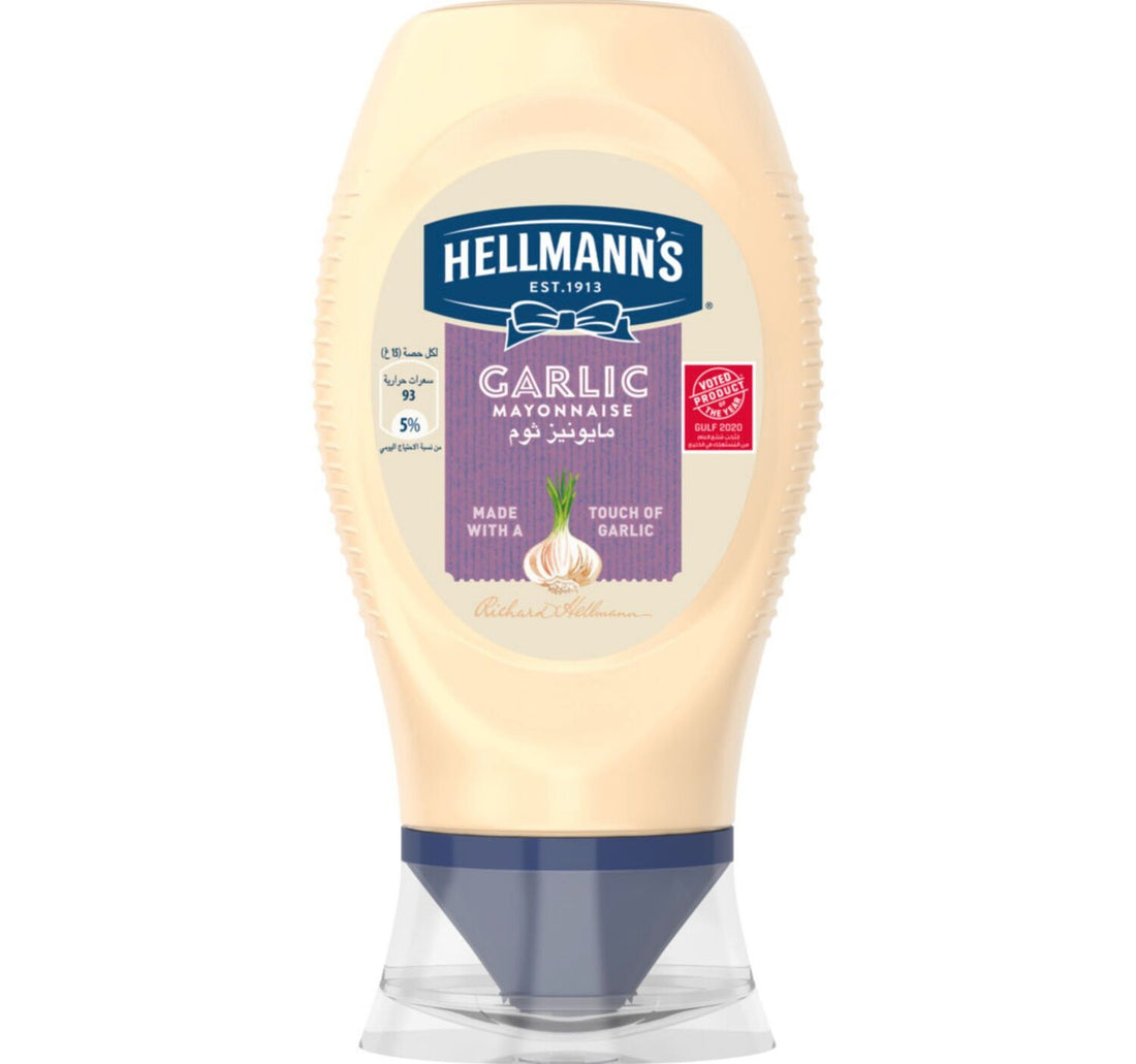 Hellmann's Garlic Mayonnaise 235 g