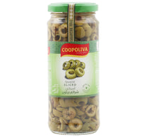 Coopoliva Green Sliced Olives 165 g