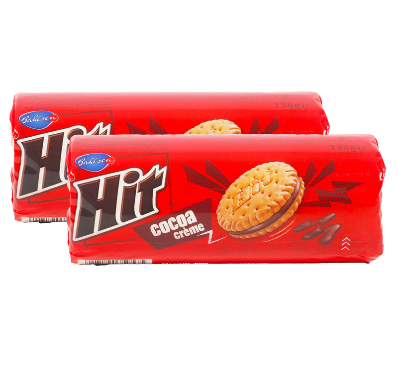 Bahlsen Hit Cocoa Creme Biscuit Value Pack 2 x 134 g