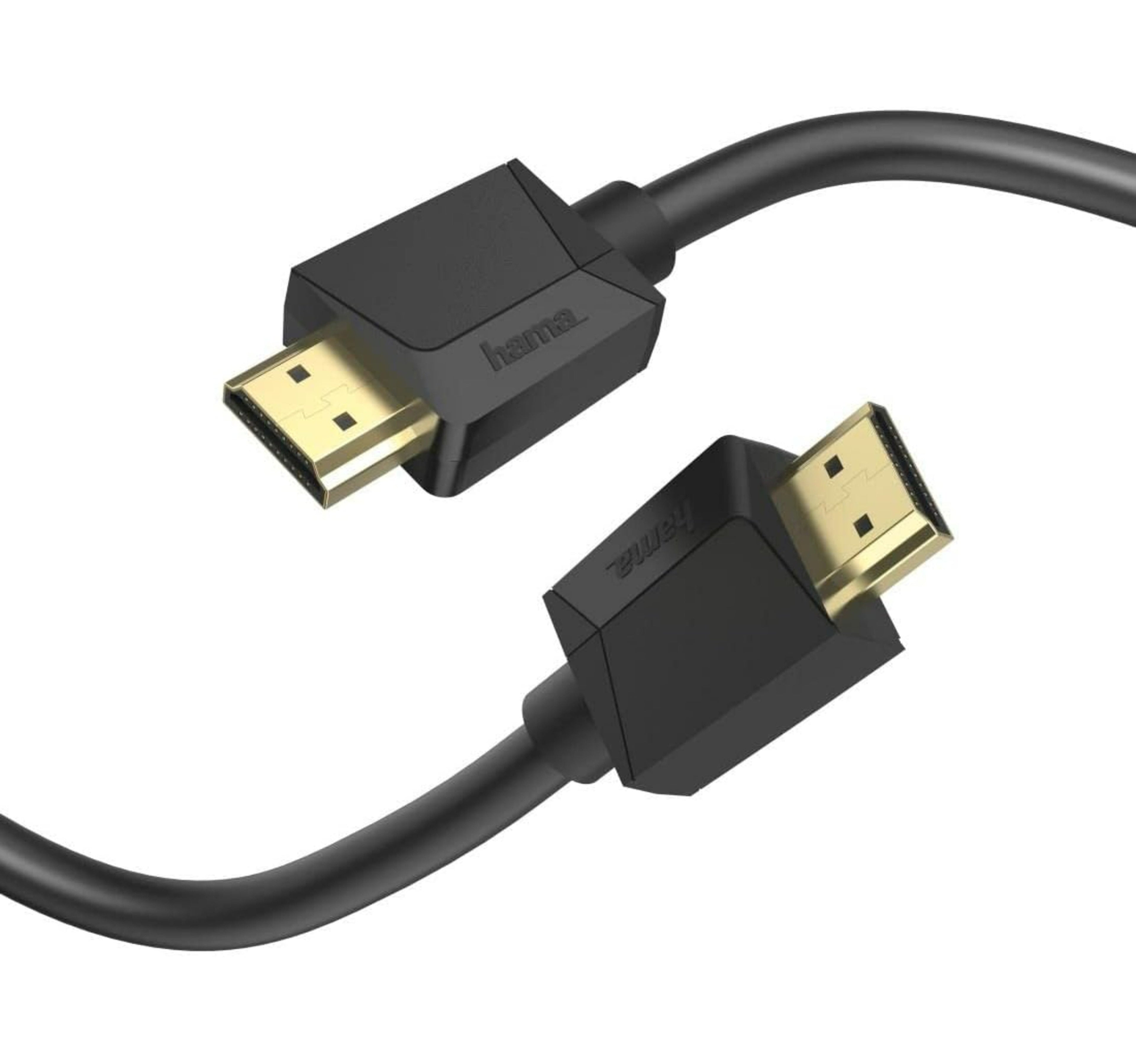 كابل HDMI فائق السرعة من هاما، 8K، 1 متر، أسود، 205241