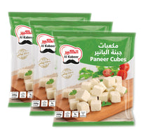 Al Kabeer Paneer Cubes Value Pack 3 x 200 g