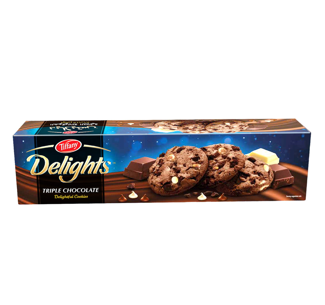 Tiffany Delights ChocoChip Cookies Triple Chocolate 90 g