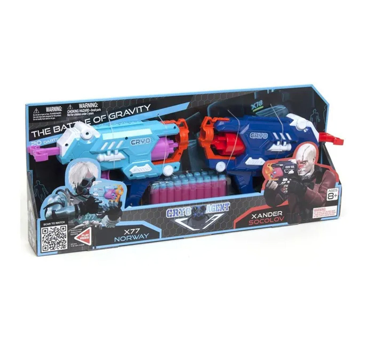 Cryo Agent Battle Gravity Blaster 76460