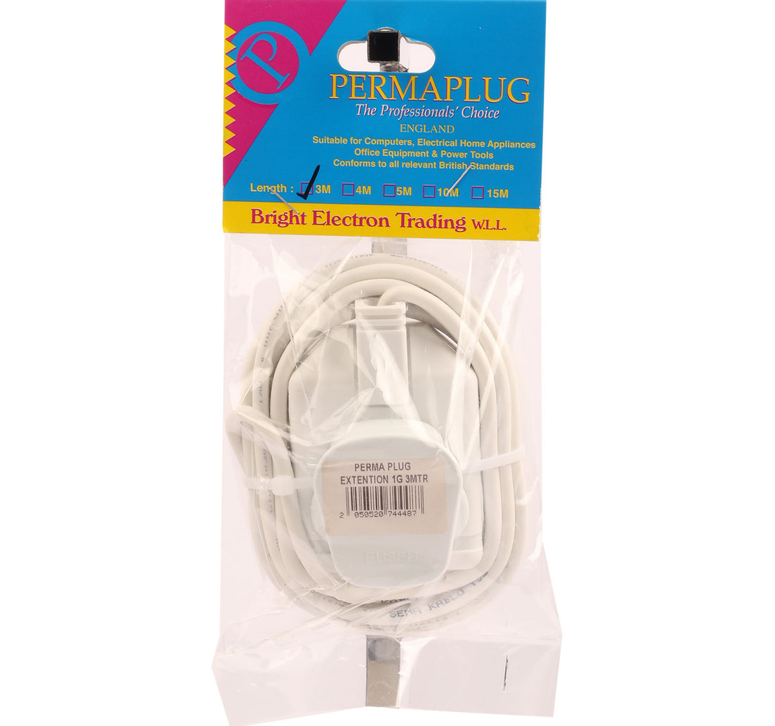 Permaplug Extension 1G IMP-11-07 3 Meter