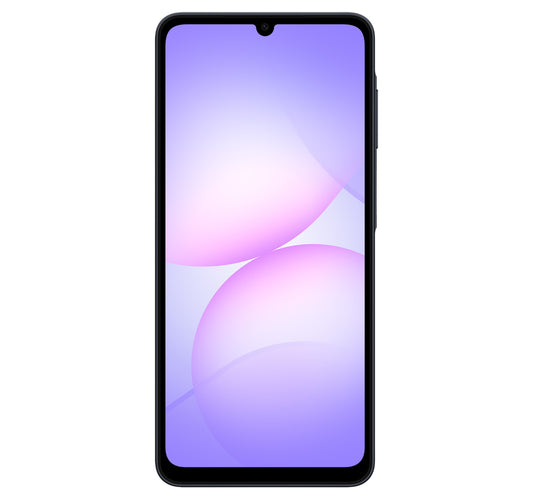 Samsung Galaxy A07 4G Smartphone, 4 GB RAM, 64 GB Storage, Black, SM-A075FZKDMEA