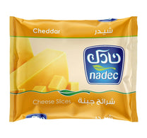Nadec Cheddar Cheese Slices Value Pack 4 x 200 g