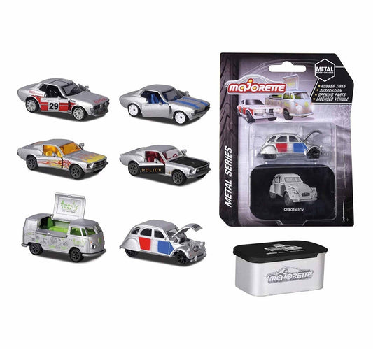 Majorette Vintage Deluxe metal series, 6 Assist, Assorted, 212052019