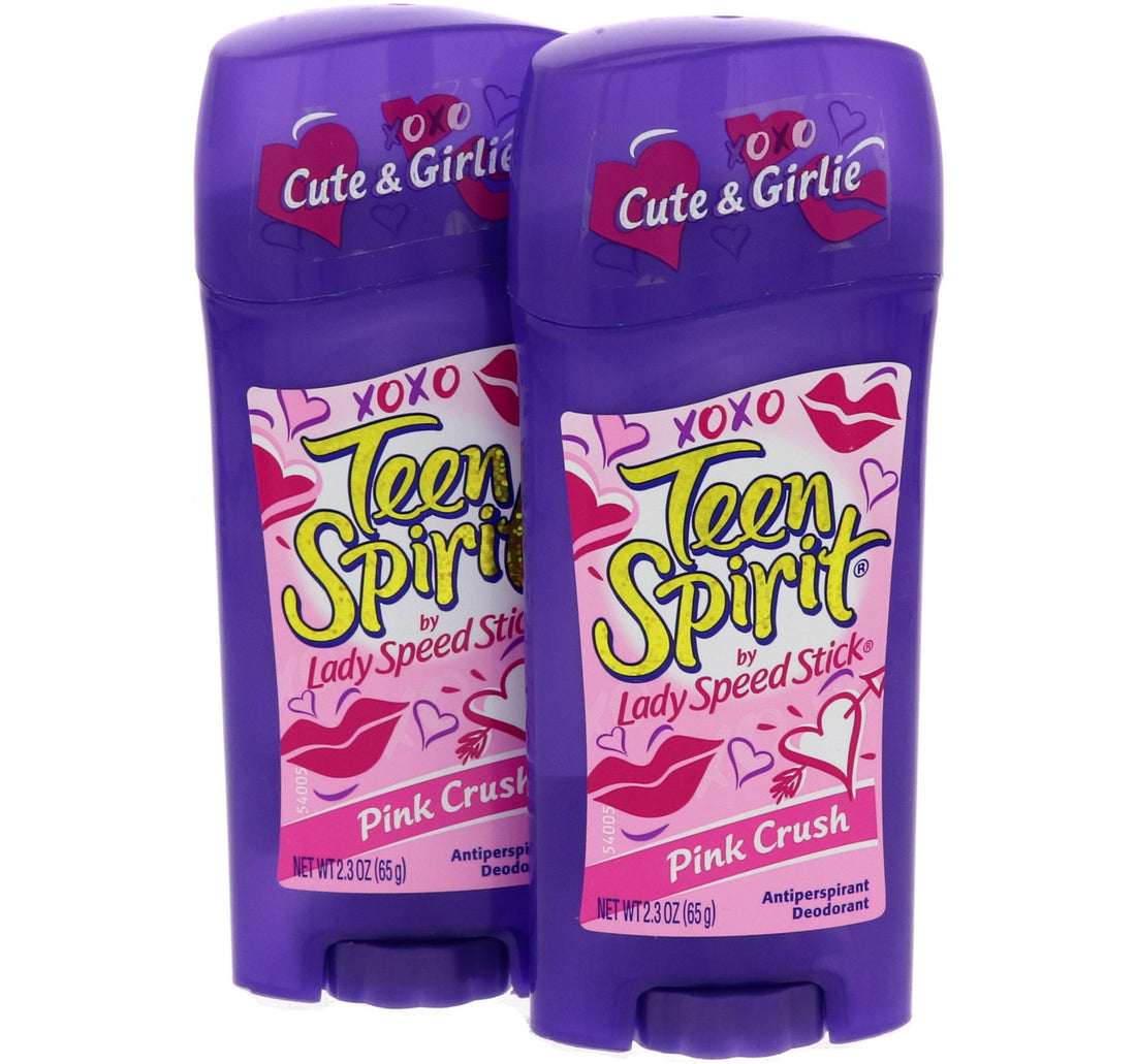 Cute Girlie Teen Spirit Lady Speed Stick Pink Crush 2 x 65 g
