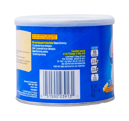 Crisco All Vegetable Shortening 453 g