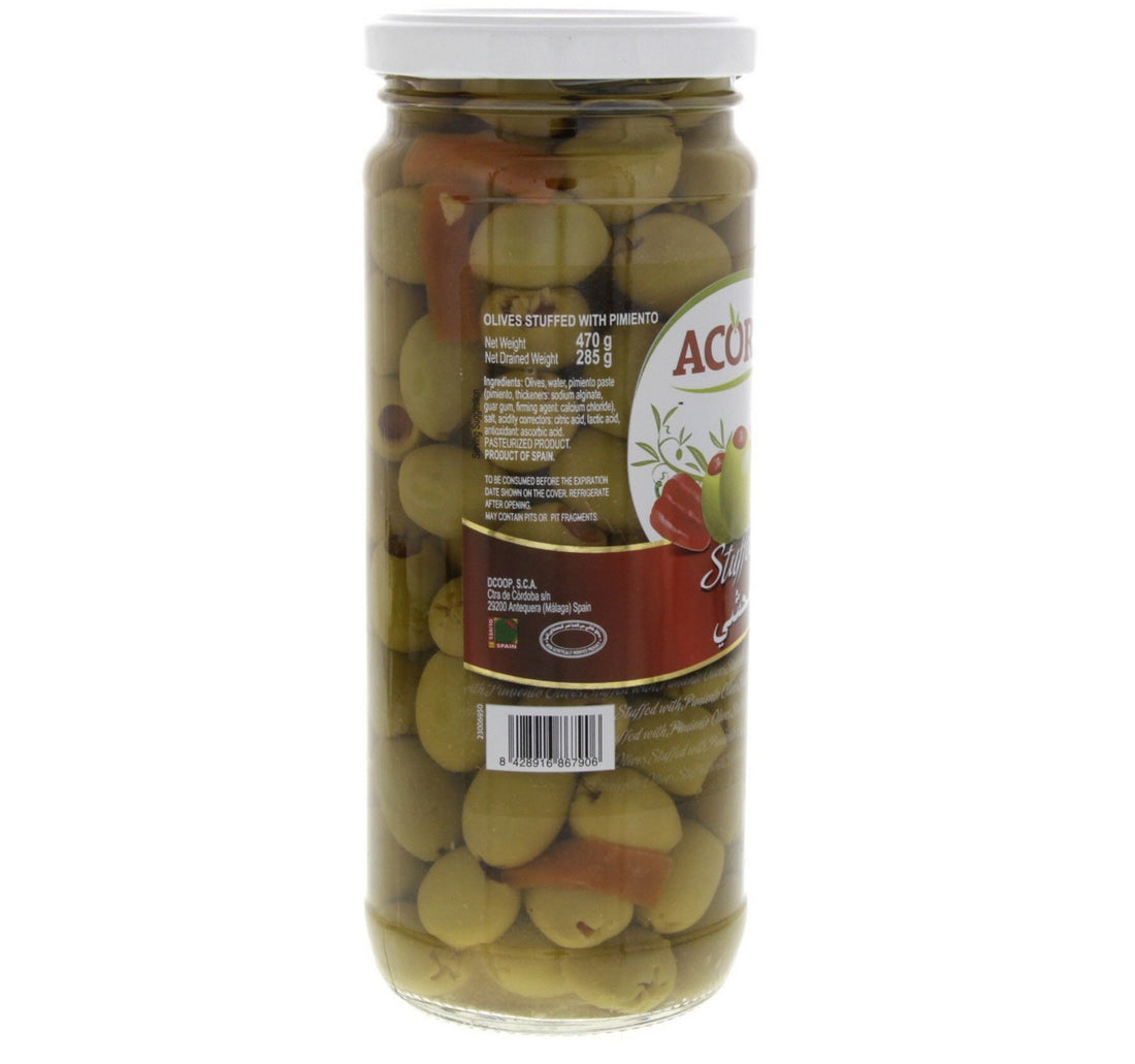 Acorsa Stuffed Green Olives 285 g