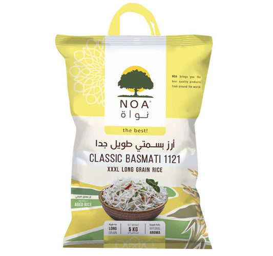 Noa Classic Basmati XXXL Long Grain Rice 5 kg
