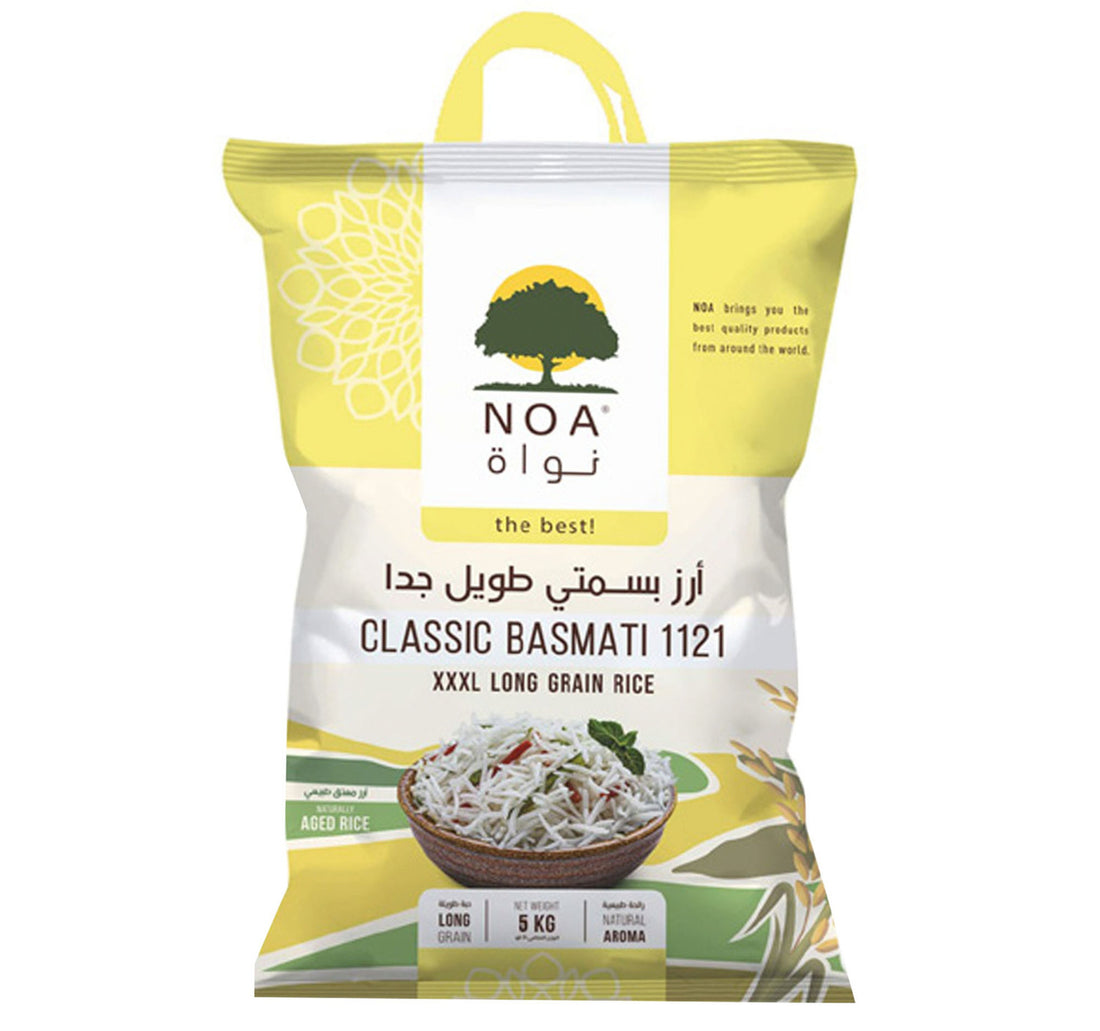 Noa Classic Basmati XXXL Long Grain Rice 5 kg