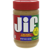 جيف زبدة الفول السوداني الكريمية 454 جرام