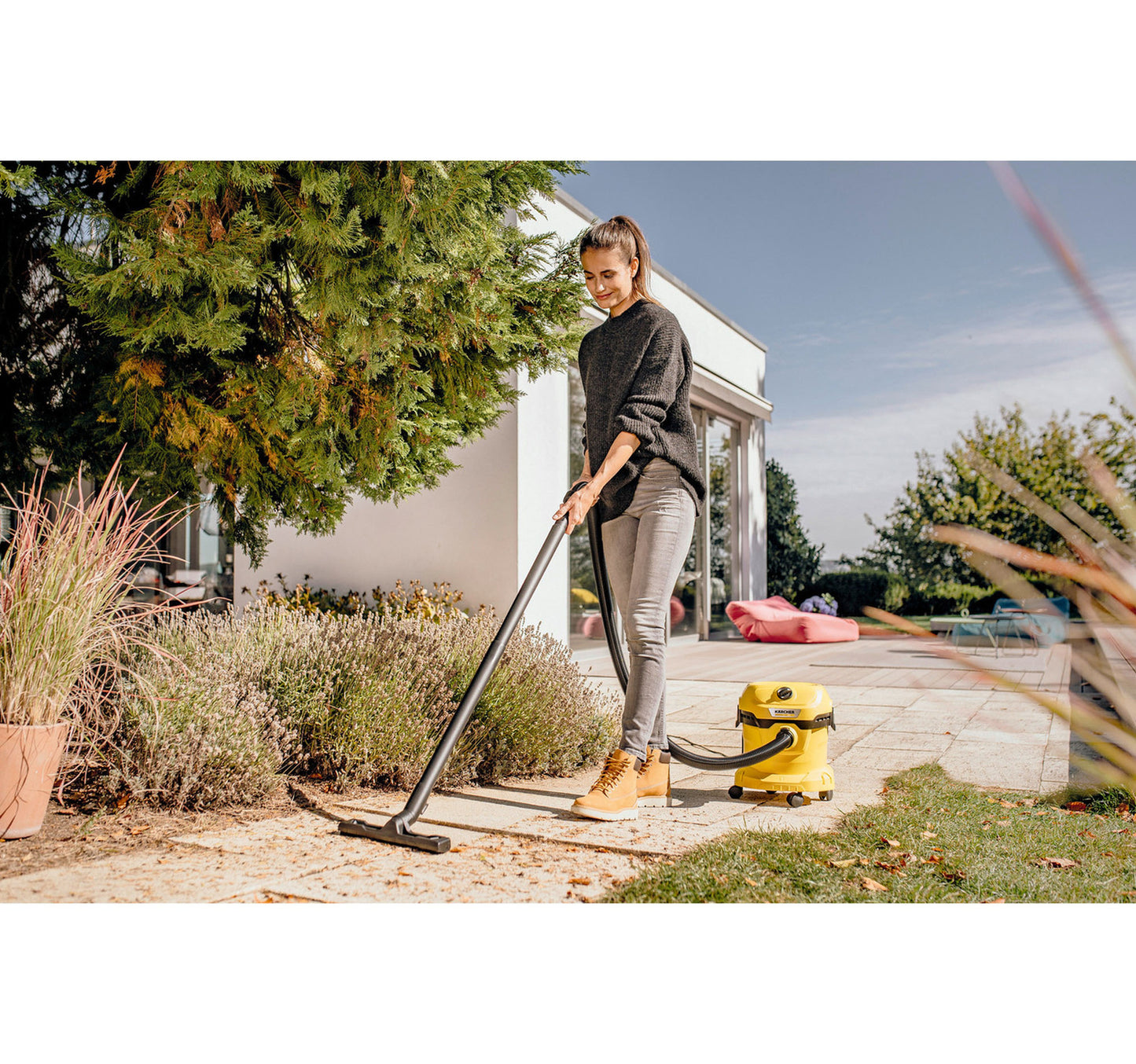 Karcher Wet And Dry Multipurpose Vacuum Cleaner, 12 L, 1000 W, WD 2 Plus V-12/4/18/C