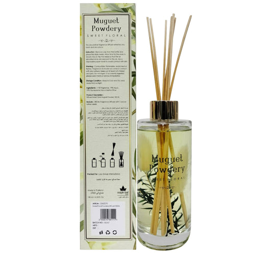 Maple Leaf Home Sweet Floral, Muguet Powdery Fragrance Oil Diffuser, 180 ml