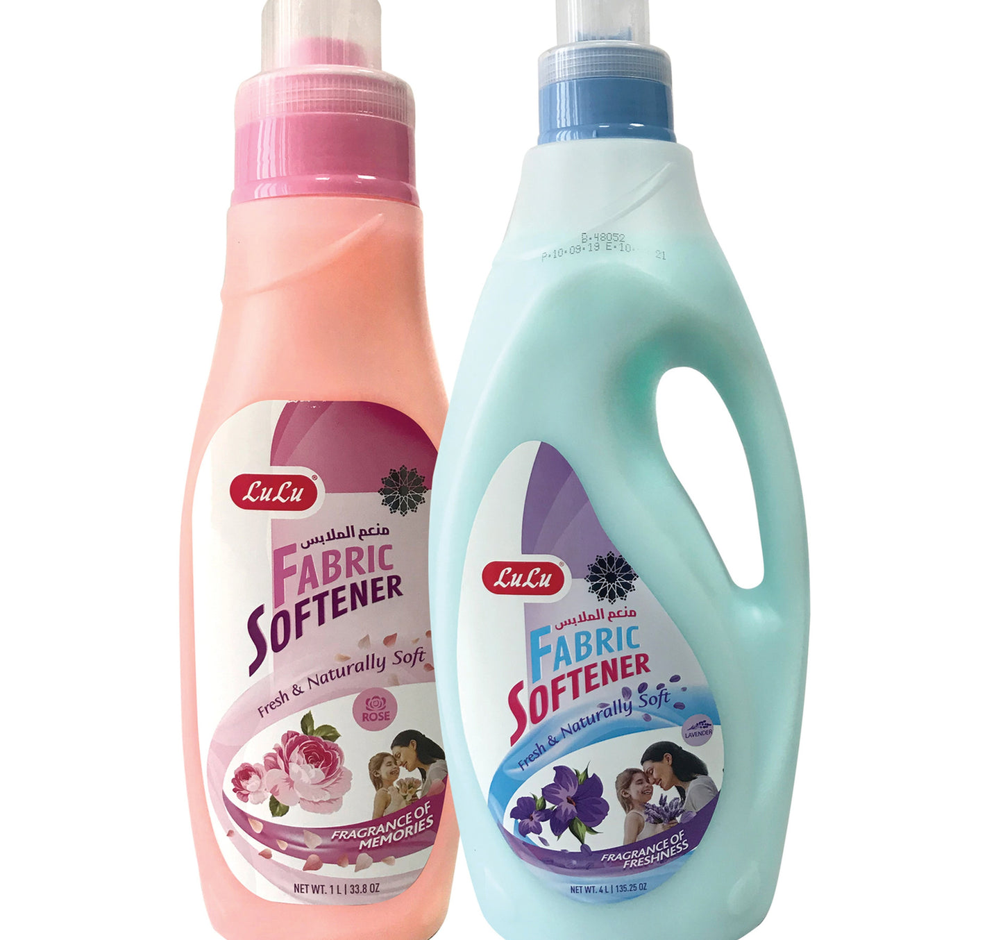 LuLu Fabric Softener Lavender 4 Litre + Rose 1 Litre