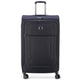 Delsey Helium Deluxe 4 Wheel Soft Trolley, 55 cm, Black