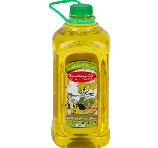 Canadian Pride Blend Canola and Pomace Olive Oil 1.5 Litres