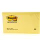 ملاحظات 3M Post-it صفراء، 3 بوصة × 5 بوصة، 100 ورقة